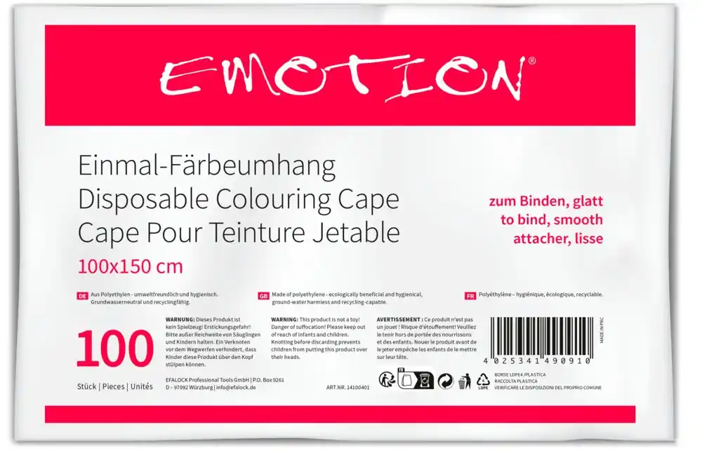 Einweg-Umhänge - 100 Stück Gehämmert Sale