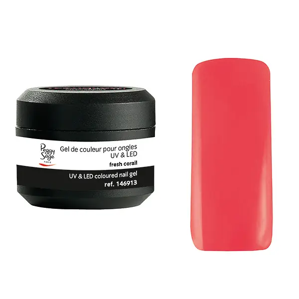 Neu Farbiges UV & LED Gel gelackt 5g Black velours