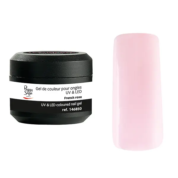 Kracherpreis Farbiges UV & LED Gel gelackt 5g Black velours