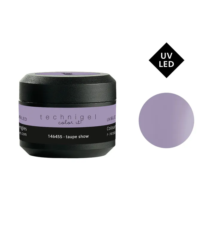 Top-Seller Farbiges UV & LED Gel gelackt 5g Black velours