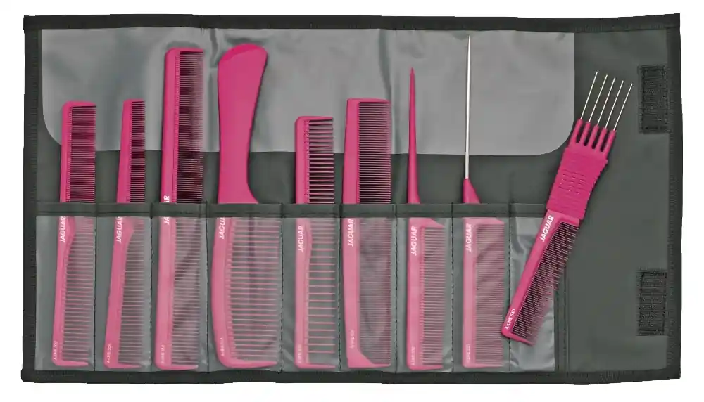 Kracherpreis Jaguar A-Line Kammset mit Etui Lila-Metallic