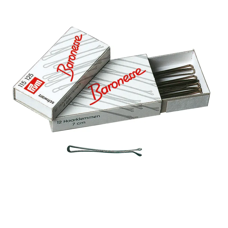 Sonderaktion Baronesse Haarklemmem - 5 cm Schwarz