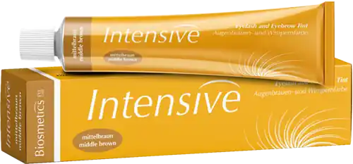 Top-Seller Biosmetics Augenbrauen- und Wimpernfarbe Intensive 20 ml 01 tiefschwarz
