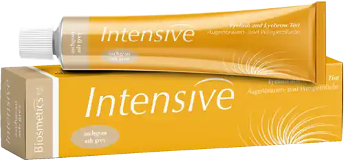 Neu Biosmetics Augenbrauen- und Wimpernfarbe Intensive 20 ml 01 tiefschwarz