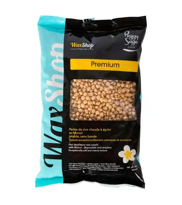 Wachsperlen Premium 800g blanc - empfindliche. irritierte Haut Saisonangebot