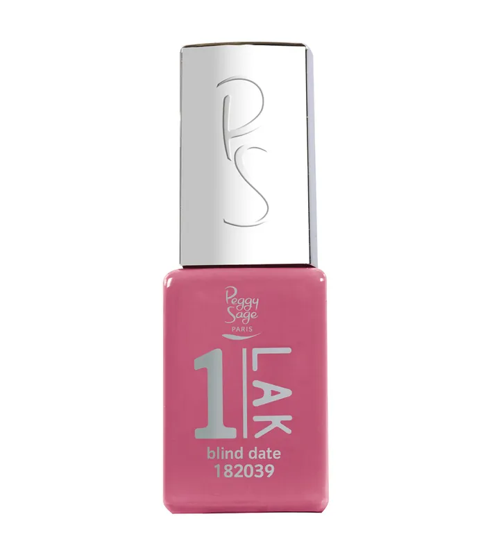Peggy Sage 1-LAK 3 in 1 Gel Polish Glänzend 5 ml Black velours Markenware
