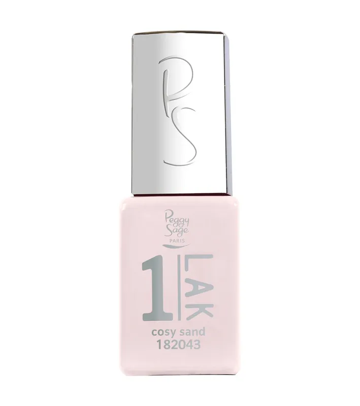 Peggy Sage 1-LAK 3 in 1 Gel Polish Glänzend 5 ml Black velours Knallerangebot