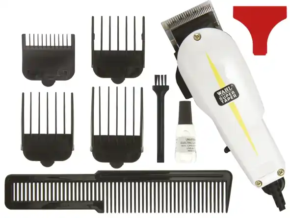 Neue Ware Wahl Haarschneidemaschine Super Taper weiß