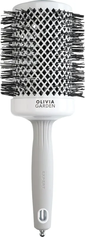 Geprüft Olivia Garden Expert Blowout Shine Rundbürste weiß & grau 15/27 mm