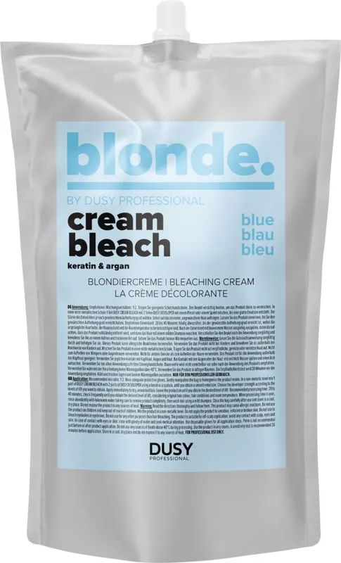 Neuheit Dusy Blondiercreme blau Beutel 500g