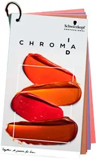 ChromaID gedruckte Farbkarte Nur Heute