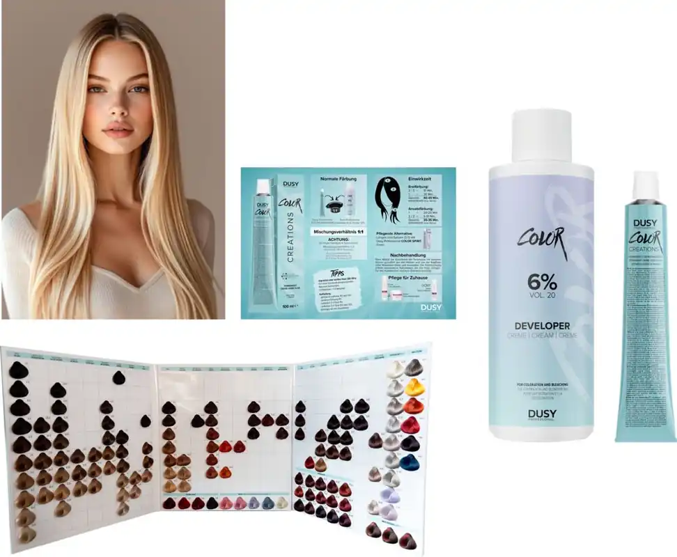 Dusy Color Creations Haarfarbe im Set Maxi-Set (18 Tuben) Sichere Zahlung