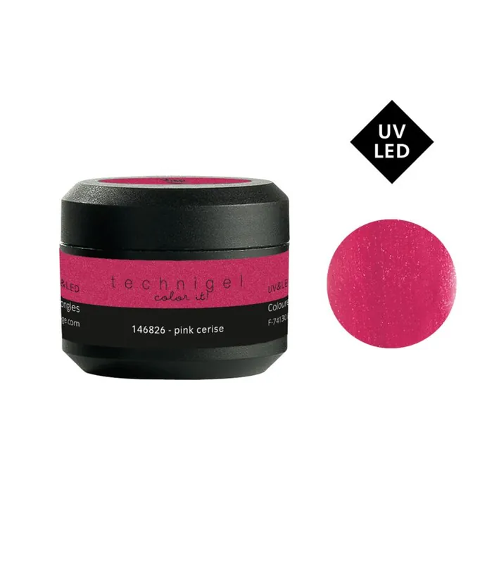 Letzte Chance Farbiges UV & LED Gel mit Pailletten / Glitzer 5g dolly pretty