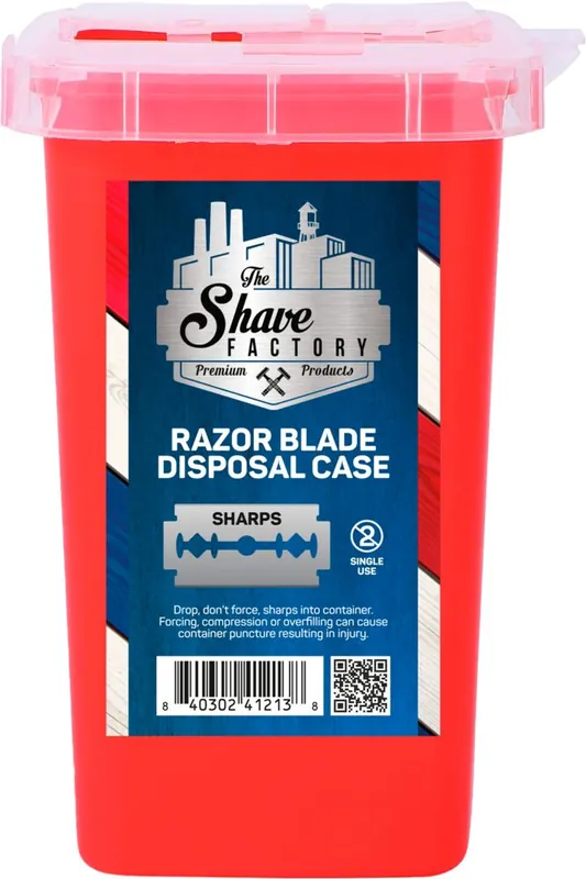 Preisreduziert The Shave Factory Blade Disposal Case (für benutzte Rasierklingen)