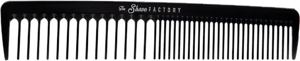 Neue Kollektion The Shave Factory Universalkamm T119 Black