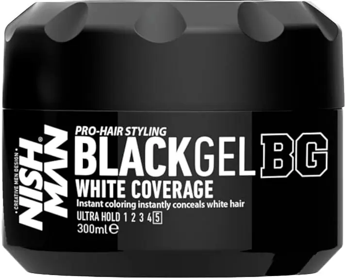Nishman Black Gel White Coverage 300ml Preisknaller