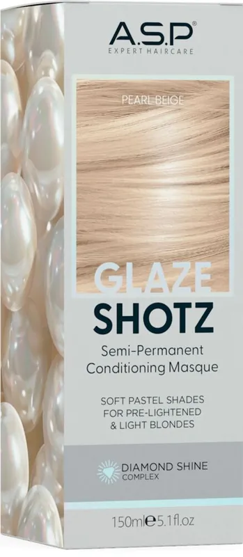 Preisreduziert A.S.P Glaze Shotz 150ml (Farbgebende Haarmaske) Caramel