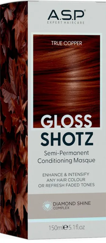 A.S.P Gloss Shotz 150ml (Farbgebende Haarmaske) aubergine Mega-Angebot