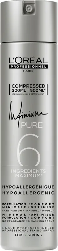 Saisonangebot Loreal Infinium Pure Compressed Haarspray 300 ml Extra Strong