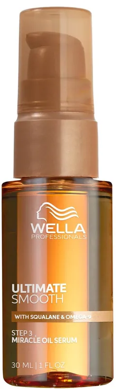 Wella Ultimate Smooth Miracle Oil Serum - für glanzloses Haar Heißes Angebot