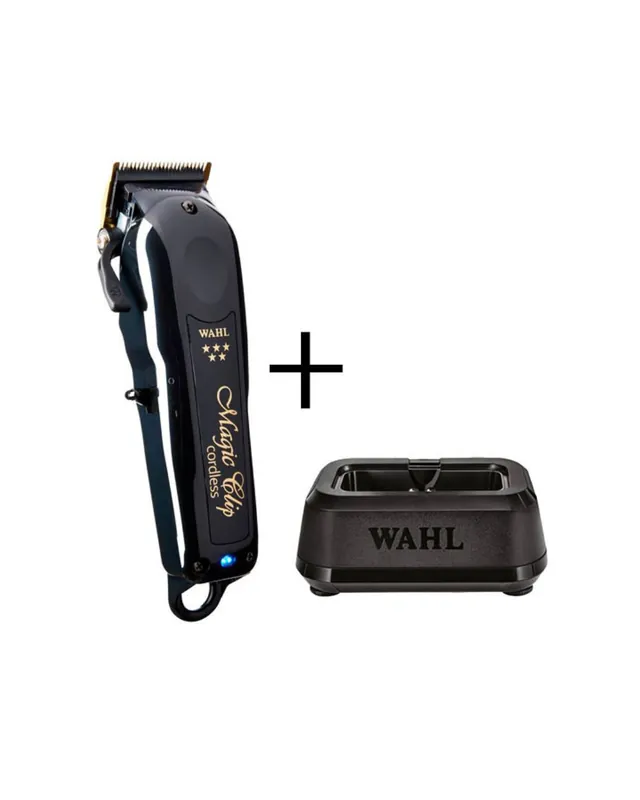 Wahl Magic Clip Cordless Haarschneidemaschine + Single Power Station Neuheit