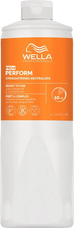 Angebot Wella Pro+ Perform Straightener Neutralizer 1L (Fixierung für Glättungscreme)