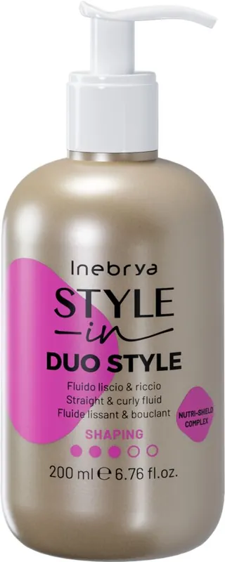 Bestpreis Inebrya Style-In Duo Style 200 ml (Pre-Styling-Fluid für glatte und lockige Haare)