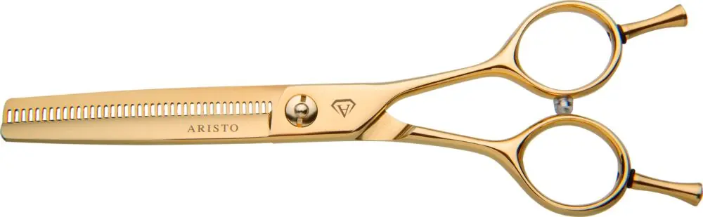 Top-Seller Aristo Sato Friseur- und Modellierschere (gold) 6.0 Offset