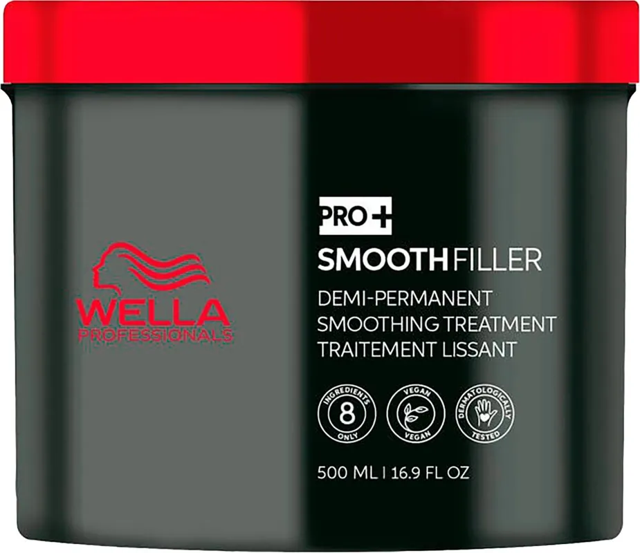 Ausverkauf Wella Pro+ Smoothfiller 500ml (glättet unruhiges Haar bis zu 12 Wochen)