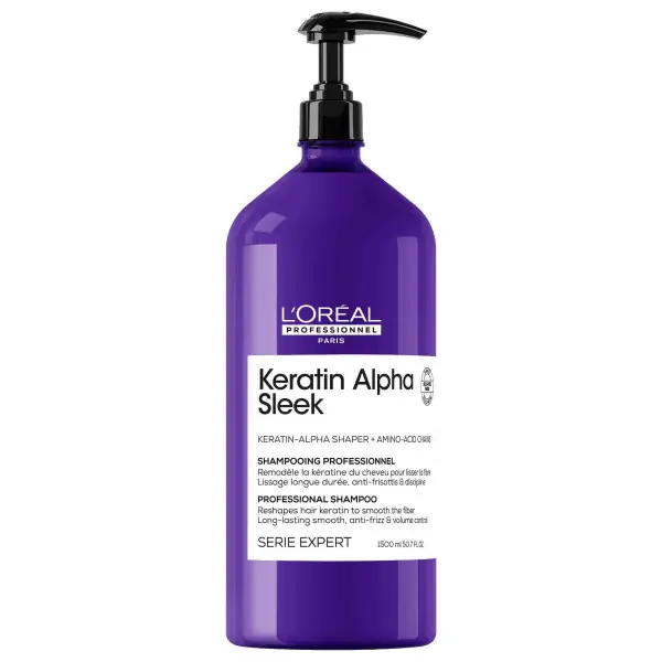 Loreal Serie Expert Keratin Alpha Sleek Shampoo (Haarglättung) Abverkauf