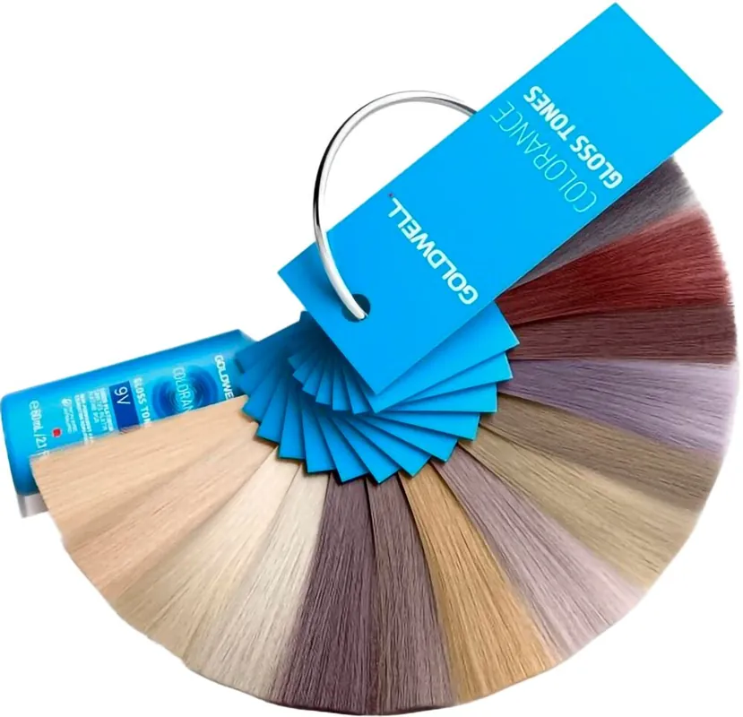 Goldwell Colorance Gloss Tones Farbkarten für Glossing Farbkarte mit Meschen Expressversand