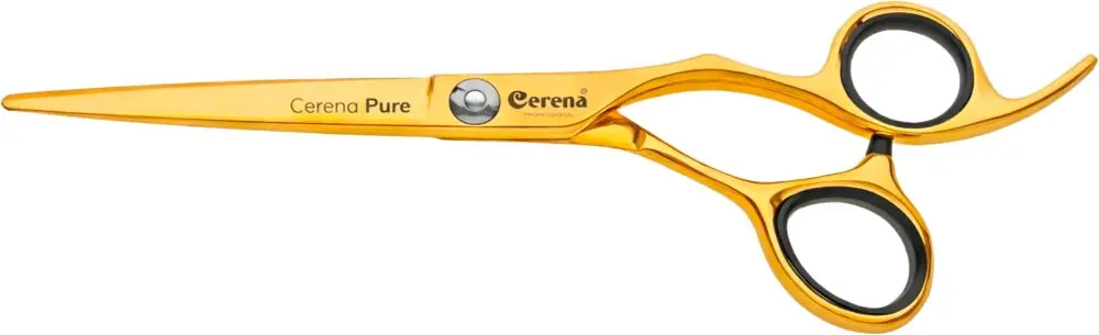 Cerena Pure Gold Friseur- und Modellierschere 5.5 Offset Super-Preis