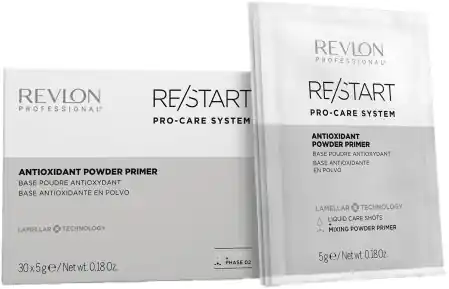 Angebot Revlon RE/START Pro-Care System Antioxidant Powder Primer Sachets 30x5g (Haartransformation gegen freie Radikale)