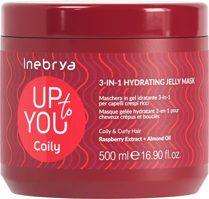 Direktkauf Inebrya Up to You Coily Hydration Jelly Mask 500 ml (3 in 1 Gelmaske für Locken)