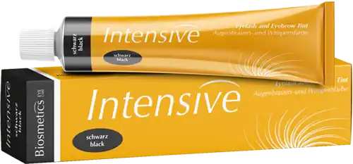 Biosmetics Augenbrauen- und Wimpernfarbe Intensive 20 ml 01 tiefschwarz Nur Für Kurze Zeit