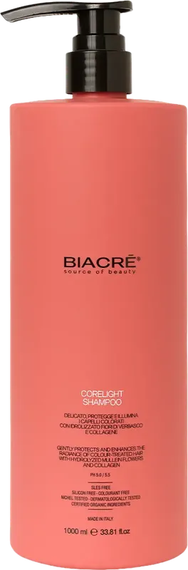 Biacre Shampoo Corelight (Farbschutz-Shampoo) 1 L Begrenztes Angebot
