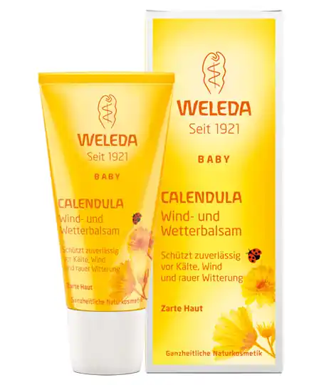 Weleda Calendula Wind & Wetterbalsam 30 ml Tube Preisreduziert