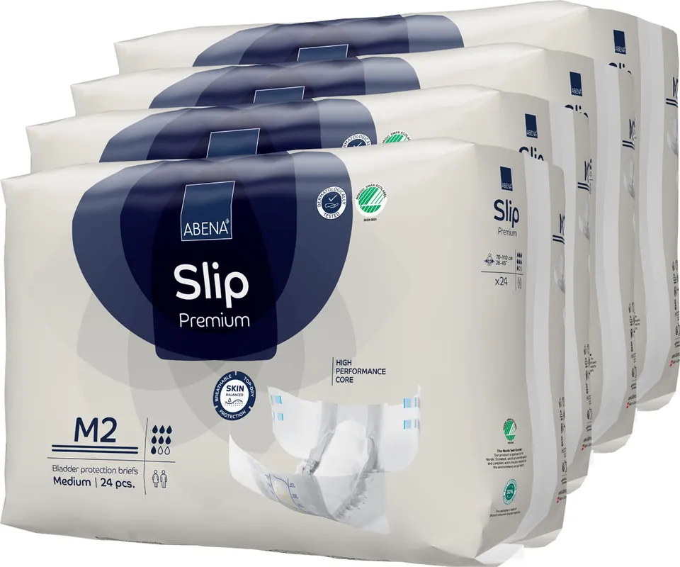 ABENA Slip Premium Gr. M2 - Inkontinenzwindeln (4x24 Stück) Sofort Bestellen