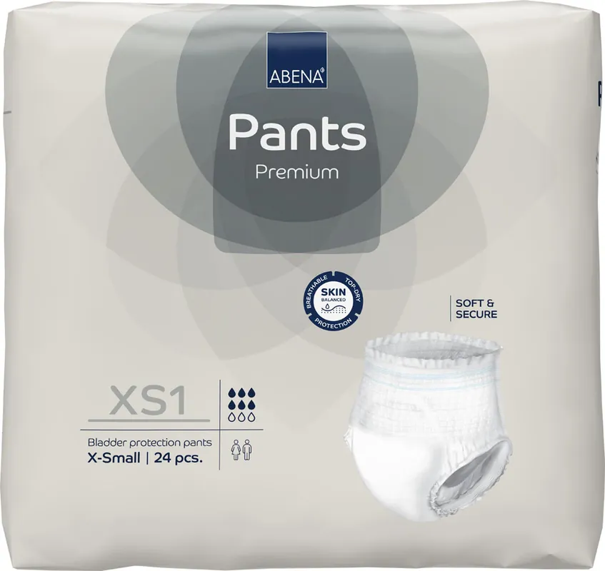 ABENA Pants Premium Extra Small (XS1) 24 St. Packung Beliebt