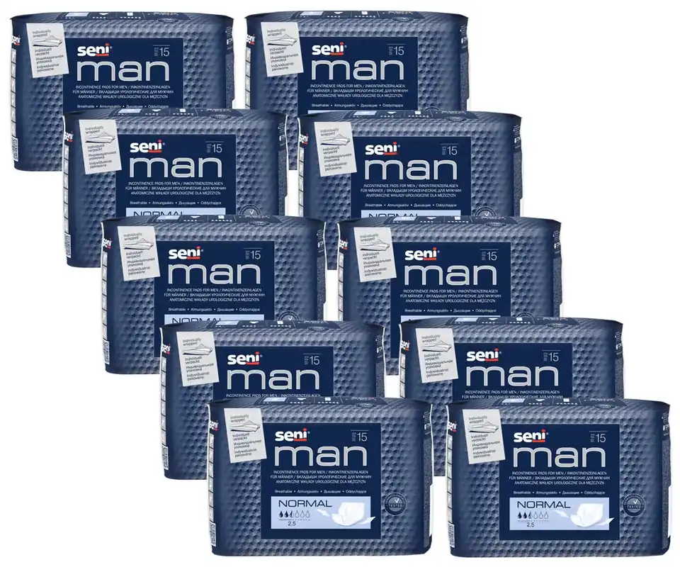 Top-Angebot SENI Man NORMAL - Herrenvorlagen - (10x15) Stück