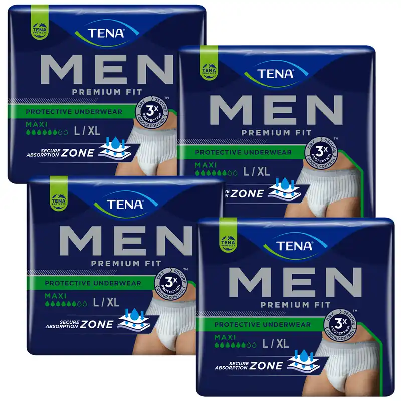 TENA Men Premium Fit - Pants MAXI für Männer Gr. L/XL (4x10 Stück ) Schnäppchen