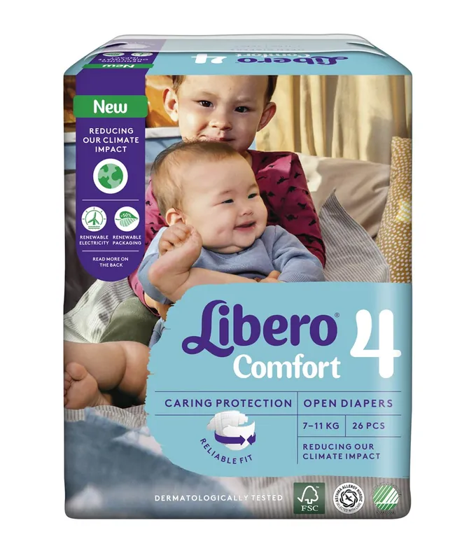 Libero Comfort Fit Gr. 4 Maxi 7-11Kg (26 St. Einzelpack) Heißes Angebot
