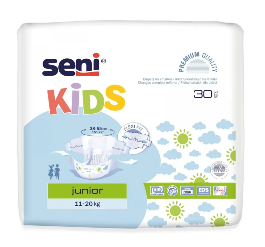Must-Have SENI KIDS Kinderwindel Gr. Junior (11-20kg) 30 Stück Einzelpackung
