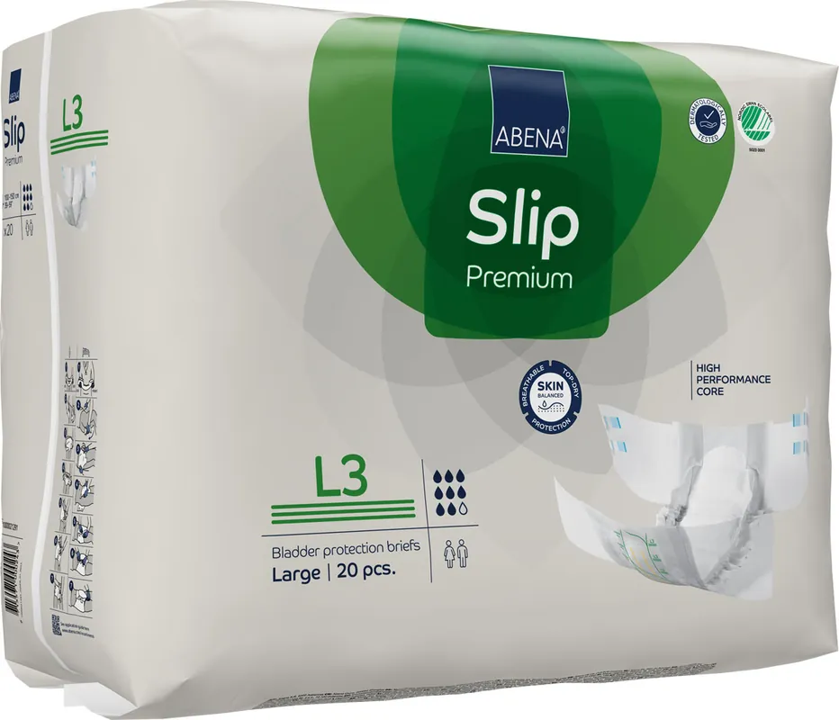 ABENA Slip Premium Gr. L3 - Inkontinenzwindeln (20 St. Einzelpack) Direkt Vom Hersteller