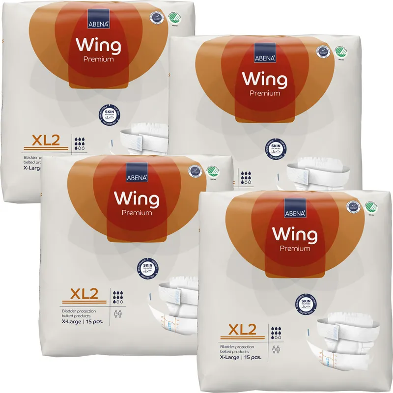 ABENA WING Extra Large XL2 - Inkontinenz-Vorlage mit Gürtel - 4x15 Stück Jetzt Bestellen