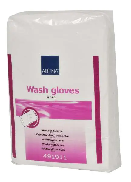 Preis Gesenkt ABENA Airlaid Waschhandschuhe (neutrale Ersatzverpackung) 50 Stück