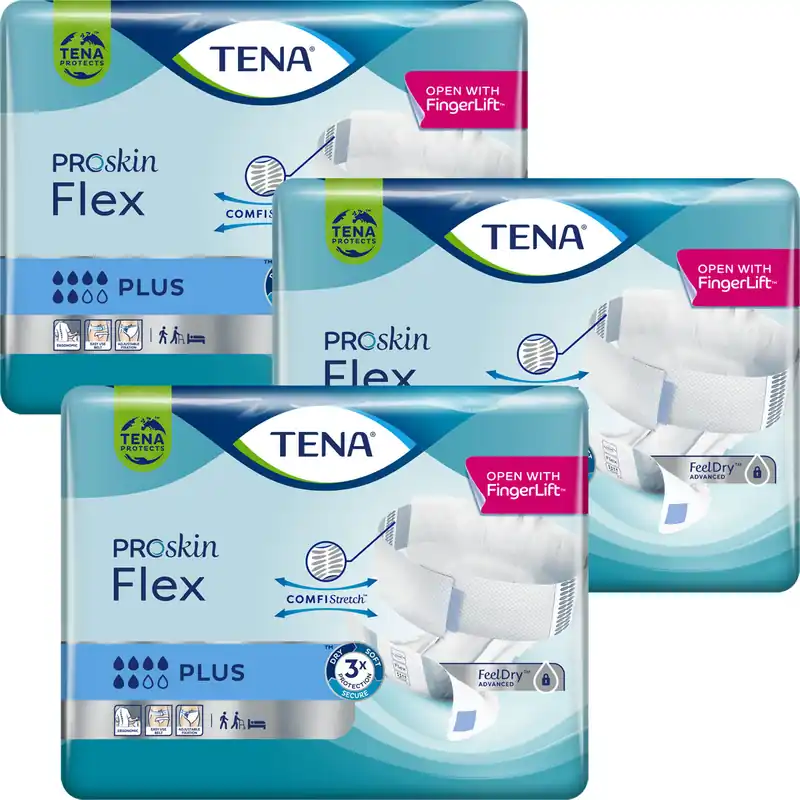 TENA Flex Plus - Vorlage mit Hüftbund - Gr. SMALL (3x30 Stück) Online Kaufen