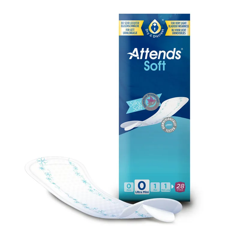 Top-Preis ATTENDS Soft 0 Ultra Mini - Inkontinenzeinlagen - 28 Stück
