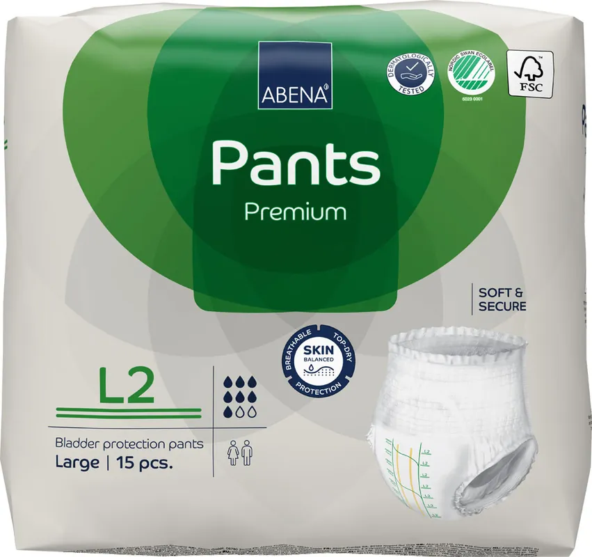 Top-Angebot ABENA Pants Premium Large (L2) Saugstärke 2 - 15 St. Packung