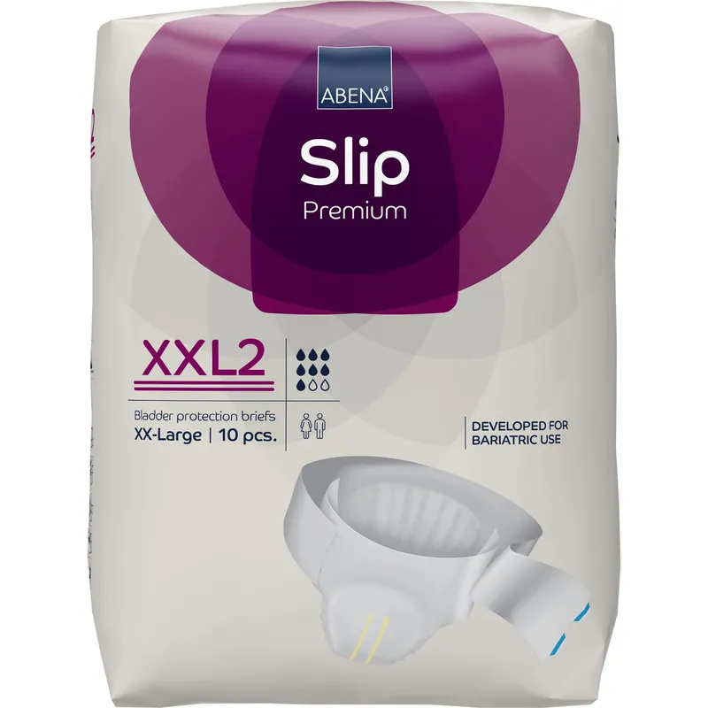 Schnäppchen ABENA Slip Premium XXL2 Bariatric - Windeln mit Klett - 10 St. Packung